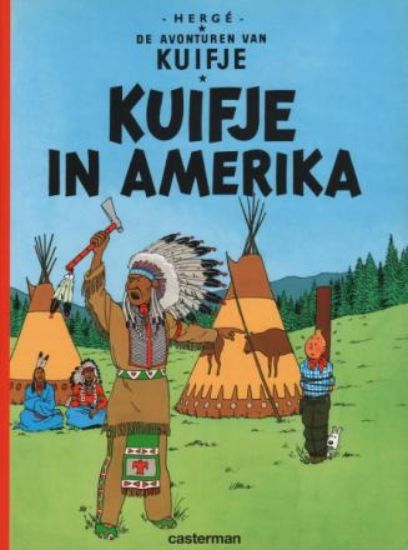 Afbeelding van Kuifje - Kuifje in amerika - Tweedehands (CASTERMAN, zachte kaft)