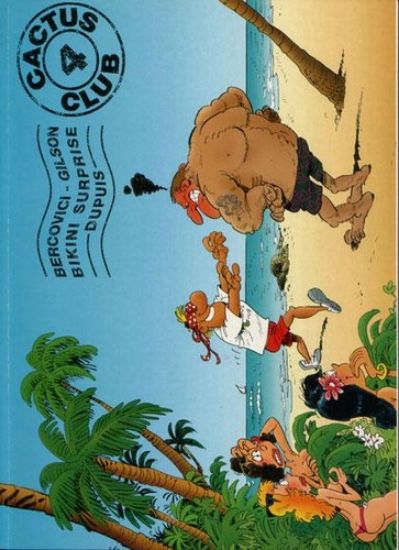 Afbeelding van Cactus club #4 - Bikini surprise - Tweedehands (DUPUIS, zachte kaft)