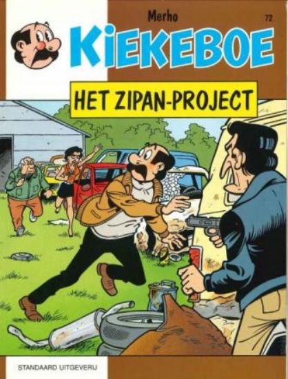 Afbeelding van Kiekeboe #72 - Zipan-project (1e reeks) - Tweedehands (STANDAARD, zachte kaft)