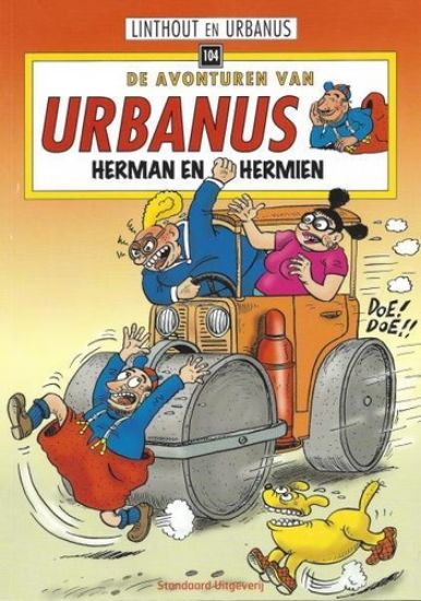 Afbeelding van Urbanus #104 - Herman en hermien - Tweedehands (STANDAARD, zachte kaft)