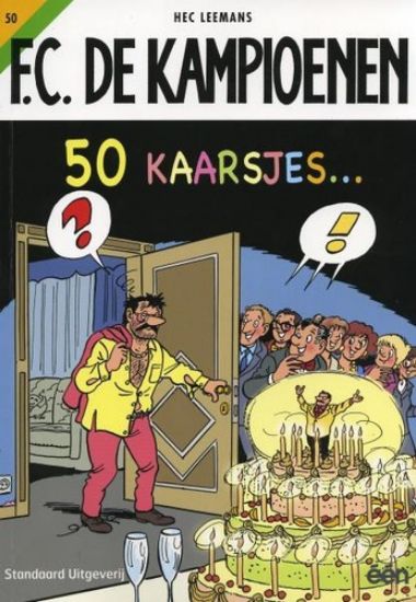 Afbeelding van Fc kampioenen #50 - 50 kaarsjes (STANDAARD, zachte kaft)