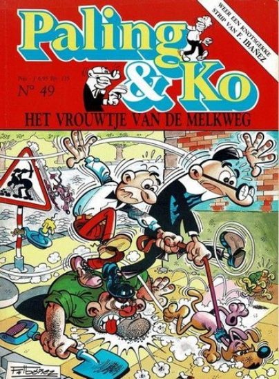 Afbeelding van Paling ko #49 - Vrouwtje van de melkweg (I.F.S., zachte kaft)