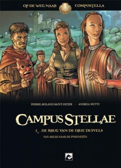 Afbeelding van Campus stellae #3 - Brug van de drie duivels - Tweedehands (DARK DRAGON BOOKS, zachte kaft)