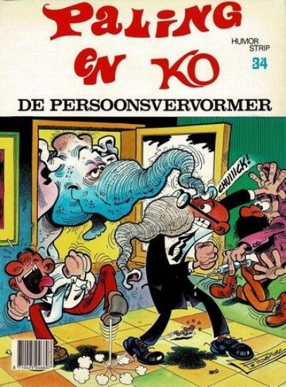 Afbeelding van Paling ko #34 - Persoonsvervormer - Tweedehands (DE VRIJBUITER, zachte kaft)