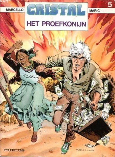 Afbeelding van Cristal #5 - Proefkonijn - Tweedehands (DUPUIS, zachte kaft)