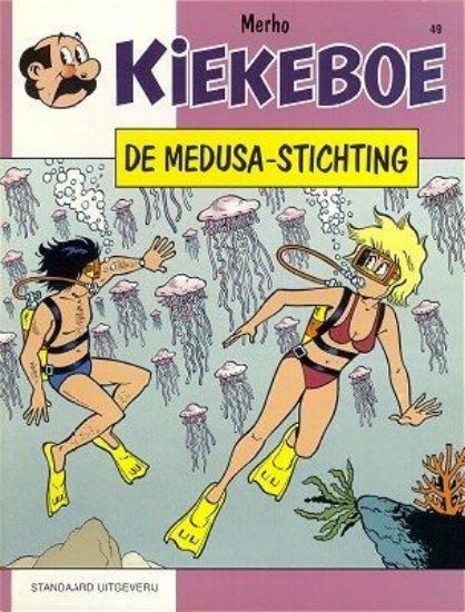 Afbeelding van Kiekeboe #49 - Medusa-stichting (1e reeks) (STANDAARD, zachte kaft)