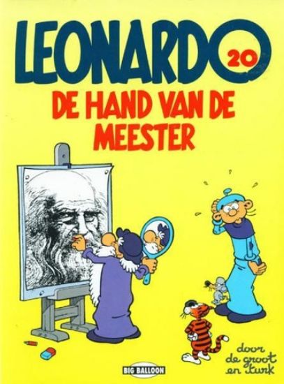 Afbeelding van Leonardo #20 - Hand van de meester - Tweedehands (BIG BALLOON, zachte kaft)