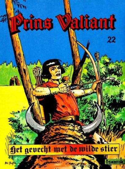 Afbeelding van Prins valiant #22 - Gevecht met de wilde stier (SEMIC, zachte kaft)
