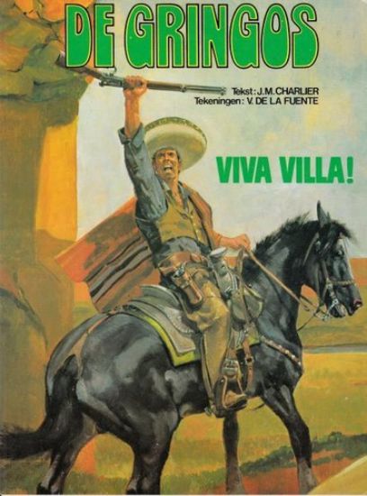 Afbeelding van Gringos #2 - Viva villa - Tweedehands (EDI-3-BD, zachte kaft)