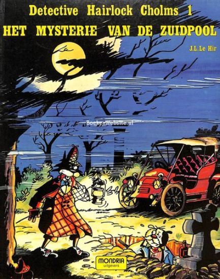 Afbeelding van Detective hairlock cholms #1 - Mysterie van de zuidpool - Tweedehands (MONDRIA, zachte kaft)
