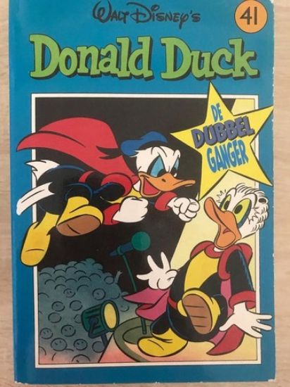 Afbeelding van Donald duck pocket #41 - Dubbelganger - Tweedehands (OBERON, zachte kaft)