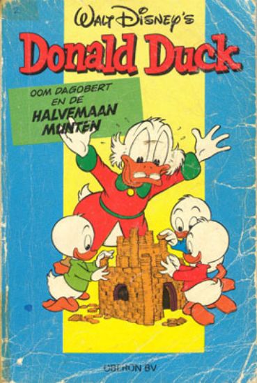 Afbeelding van Donald duck pocket #2 - Oom dagobert en de halvemaan munten - Tweedehands (OBERON, zachte kaft)