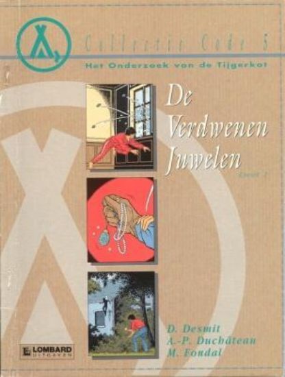 Afbeelding van Collectie code #5 - Onderzoek tijgerkat verdwenen juwelen - Tweedehands (LOMBARD, zachte kaft)