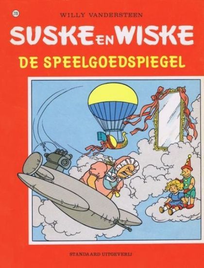 Afbeelding van Suske en wiske #219 - Speelgoedspiegel - Tweedehands (STANDAARD, zachte kaft)