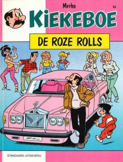 Afbeelding van Kiekeboe #53 - Roze rolls (1e reeks) (STANDAARD, zachte kaft)