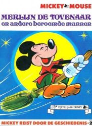 Afbeeldingen van Mickey mouse - Merlijn de tovenaar en andere beroemde mannen - Tweedehands