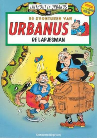 Afbeelding van Urbanus #102 - Lapjesman - Tweedehands (STANDAARD, zachte kaft)
