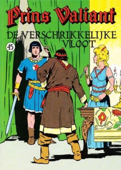Afbeelding van Prins valiant #45 - Verschrikkelijke vloot - Tweedehands (JUNIORPRESS, zachte kaft)