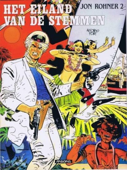 Afbeelding van Jon rohner #2 - Eiland van de stemmen - Tweedehands (ARBORIS, zachte kaft)