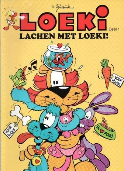 Afbeelding van Loeki #1 - Lachen met loeki - Tweedehands (UDIMA, zachte kaft)