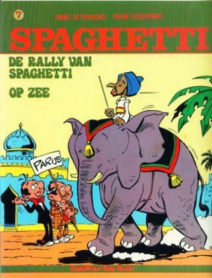 Afbeelding van Spaghetti #7 - Rally van spaghetti/op zee - Tweedehands (CENTRIPRESS, zachte kaft)