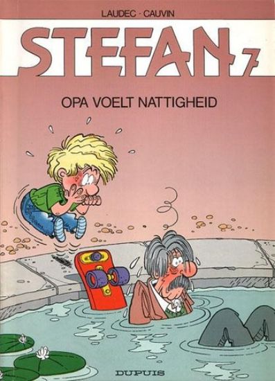 Afbeelding van Stefan (cedric) #7 - Opa voelt nattigheid - Tweedehands (DUPUIS, zachte kaft)