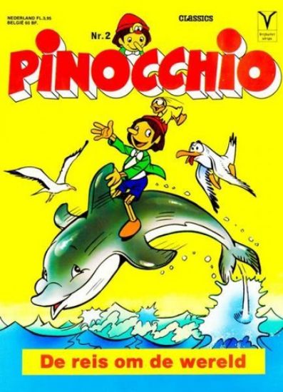 Afbeelding van Pinocchio #2 - Reis om de werled - Tweedehands (VRIJBUITER, zachte kaft)