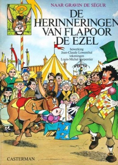 Afbeelding van Naar gravin de segur #4 - Herinneringen van flapoor de ezel (CASTERMAN, zachte kaft)