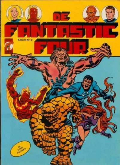 Afbeelding van Fantastic four #2 - Tweedehands (OBERON, zachte kaft)