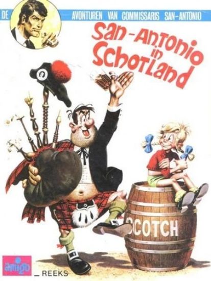 Afbeelding van Commissaris san antonio - San-antonio in schotland - Tweedehands (SEMIC PRESS, zachte kaft)