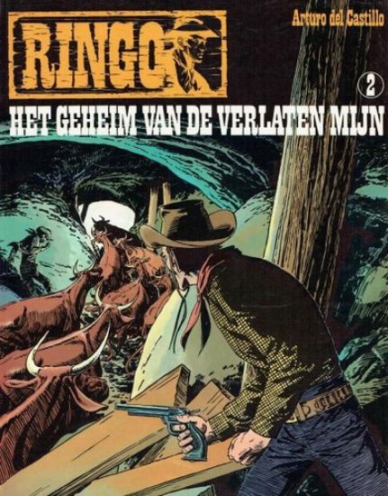 Afbeelding van Ringo - Geheim van de verlaten mijn - Tweedehands (OBERON, zachte kaft)