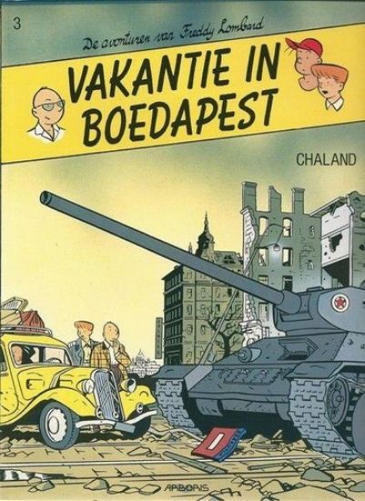Afbeelding van Freddy lombard #3 - Vakantie in boedapest - Tweedehands (ARBORIS, zachte kaft)