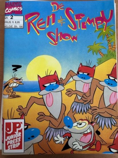 Afbeelding van Ren en stimpy show #2 - Ren & stimpy show - Tweedehands (JUNIORPRESS, zachte kaft)