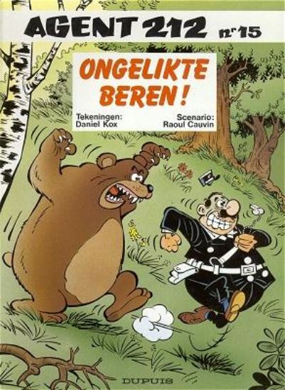 Afbeelding van Agent 212 #15 - Ongelikte beren ! - Tweedehands (DUPUIS, zachte kaft)