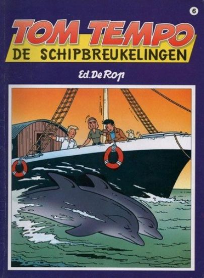 Afbeelding van Tom tempo #6 - Schipbreukelingen - Tweedehands (HET VOLK, zachte kaft)