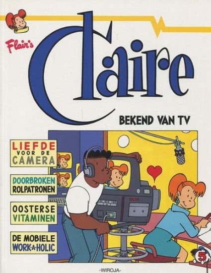 Afbeelding van Claire #5 - Bekend van tv - Tweedehands (DIVO, zachte kaft)