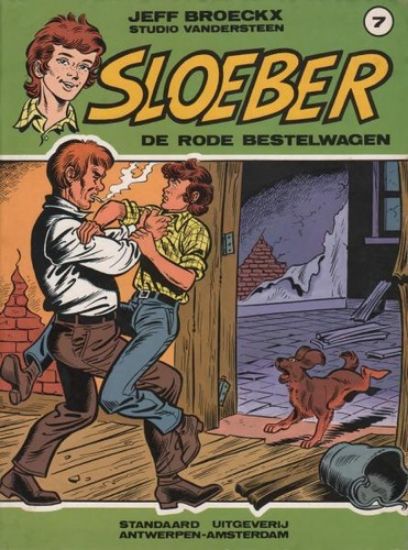Afbeelding van Sloeber #7 - Rode bestelwagen - Tweedehands (STANDAARD, zachte kaft)