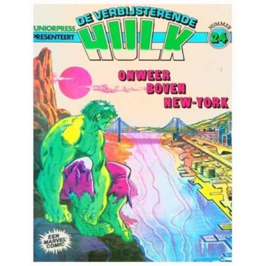 Afbeelding van Hulk #24 - Onweer boven new - york - Tweedehands (JUNIORPRESS, zachte kaft)
