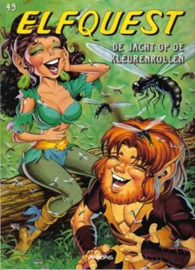 Afbeelding van Elfquest #49 - Jacht op de kleurenrollen (ARBORIS, zachte kaft)