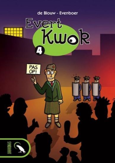 Afbeelding van Evert kwok #4 - Pas op ! (SYNDIKAAT, zachte kaft)