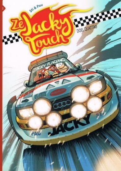 Afbeelding van Ze jacky touch #2 - Doel quattro (STRIP 2000, zachte kaft)