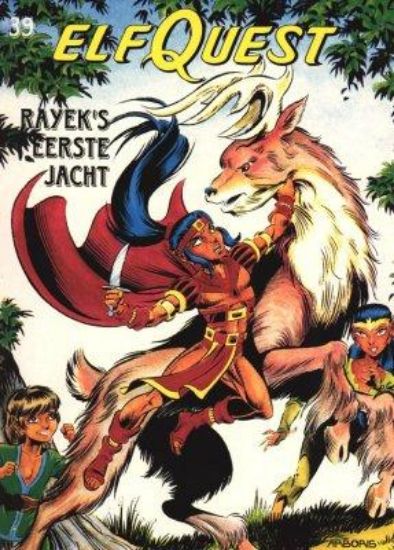 Afbeelding van Elfquest #39 - Rayek's eerste jacht - Tweedehands (ARBORIS, zachte kaft)