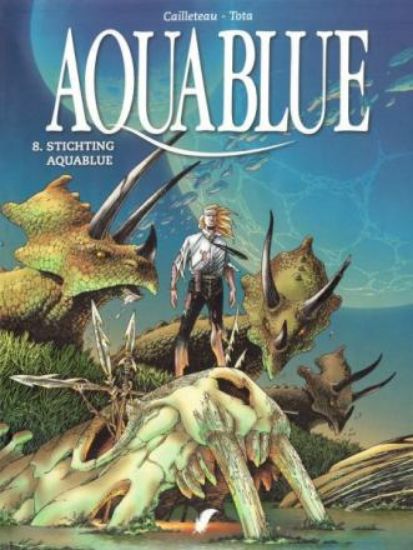 Afbeelding van Aquablue #8 - Stichting aquablue - Tweedehands (DAEDALUS, zachte kaft)