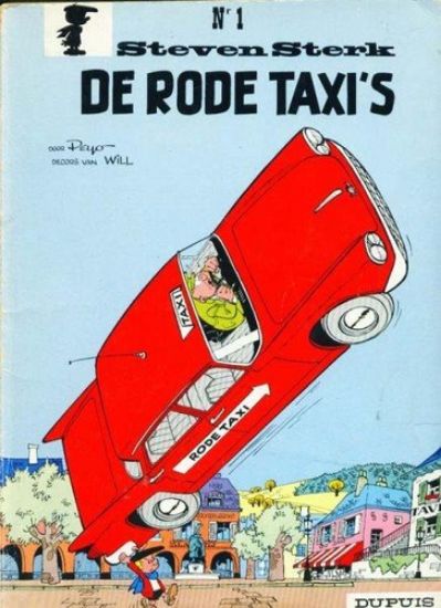 Afbeelding van Steven sterk #1 - Rode taxis - Tweedehands (DUPUIS, zachte kaft)