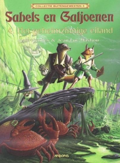 Afbeelding van Collectie buitengewesten #8 - Sabels en galjoenen 4 het geheimzinnige eiland (ARBORIS, zachte kaft)