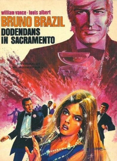 Afbeelding van Bruno brazil #6 - Dodendans in sacramento (oude kaft) (LOMBARD, zachte kaft)