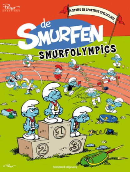 Afbeelding van 1 ex. gratis per aankoop van 60 euro - Smurfen smurfolympics (STANDAARD, zachte kaft)
