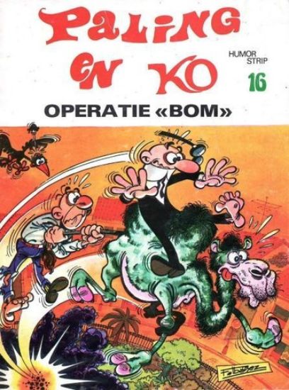 Afbeelding van Paling ko #16 - Operatie bom - Tweedehands (VRIJBUITER/SCHORPIOEN, zachte kaft)