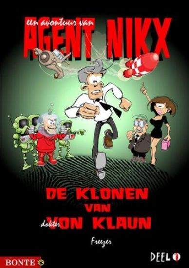 Afbeelding van Agent nikx #1 - Klonen van klauw (BONTE, zachte kaft)