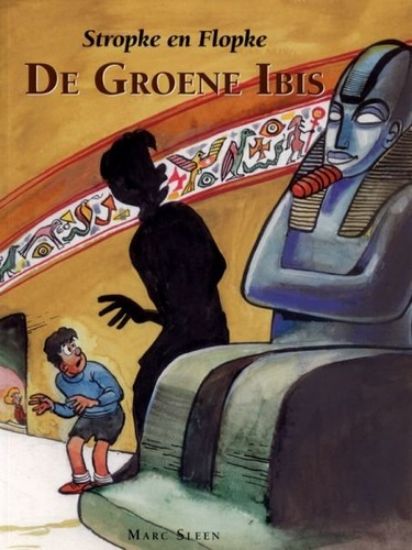 Afbeelding van Stropke en flopke - Groene ibis - Tweedehands (ADHEMAR, zachte kaft)